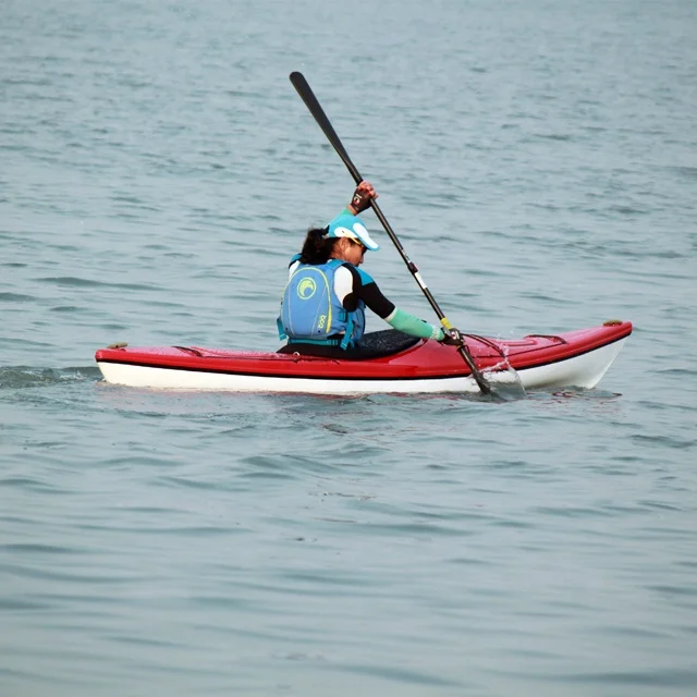 New design customized racing canoe kayak sit in single