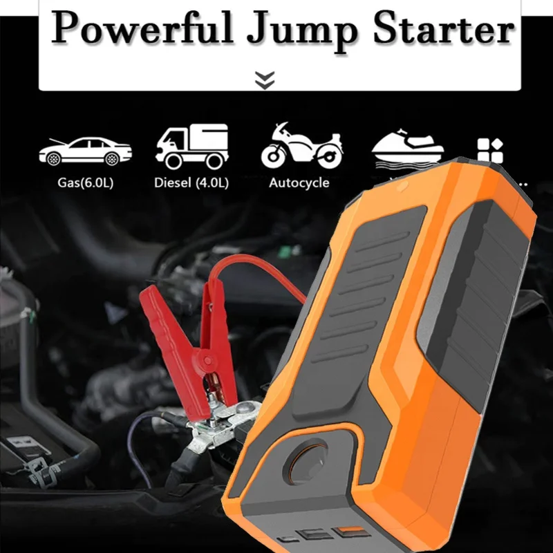multifunction jump starters 12v jumpstarter auto 69800mah lithium battery powerbank wireless car jump starter