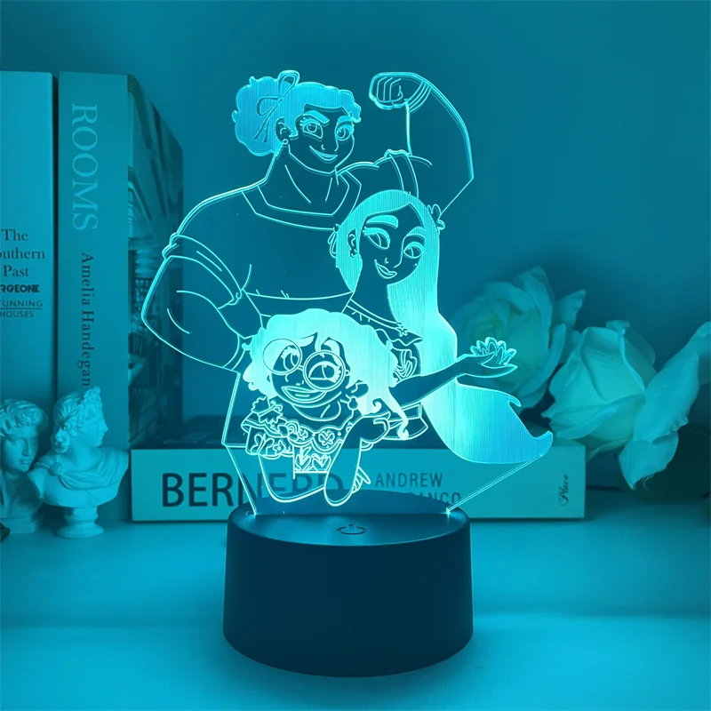 Home Decoration 3D Led Desk Table Lamp 7 Color Changing Animal LED Night Light