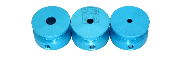 CNC chihai motor Idle pulley Passive wheel Bore 25mm for belt width 20mm without teeth Motor pulley belt round roller wheel