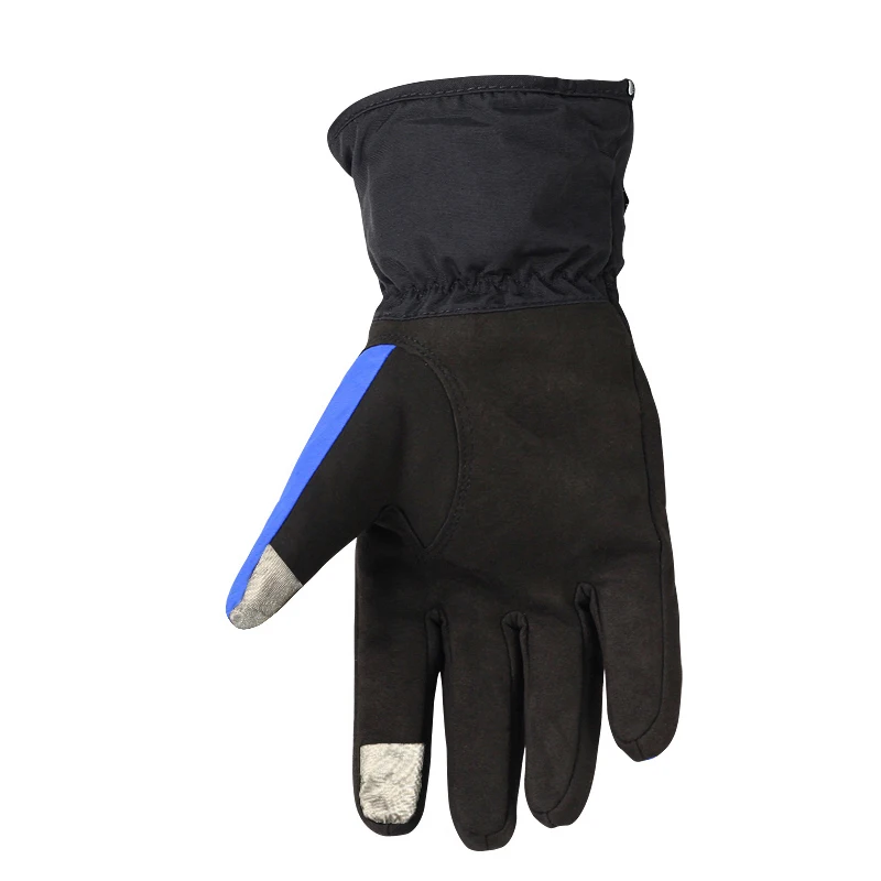 Custom Cycling Waterproof Heated Guantes Touch Screen Bike Racing Gloves