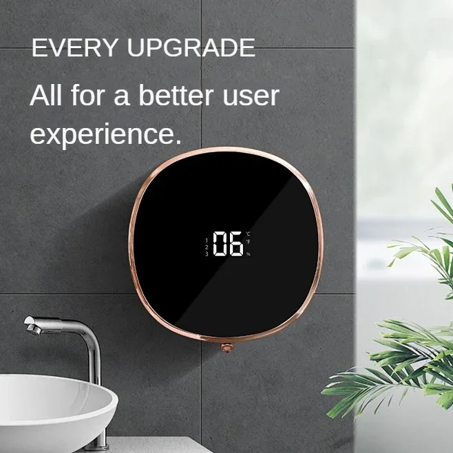 280ml Smart Soap Dispenser Touchless Motion Sensor Washing Hand Device 1000mah Wall-Mounted Liquid Soap Dispenser