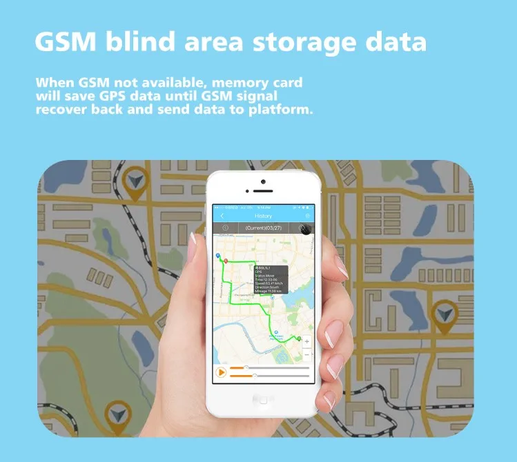 Engine Stop Mini Car GPS Tracker Motorcycle Overspeed Alarm GPS Tracker Vibration Fleet Management GPS Tracking Device
