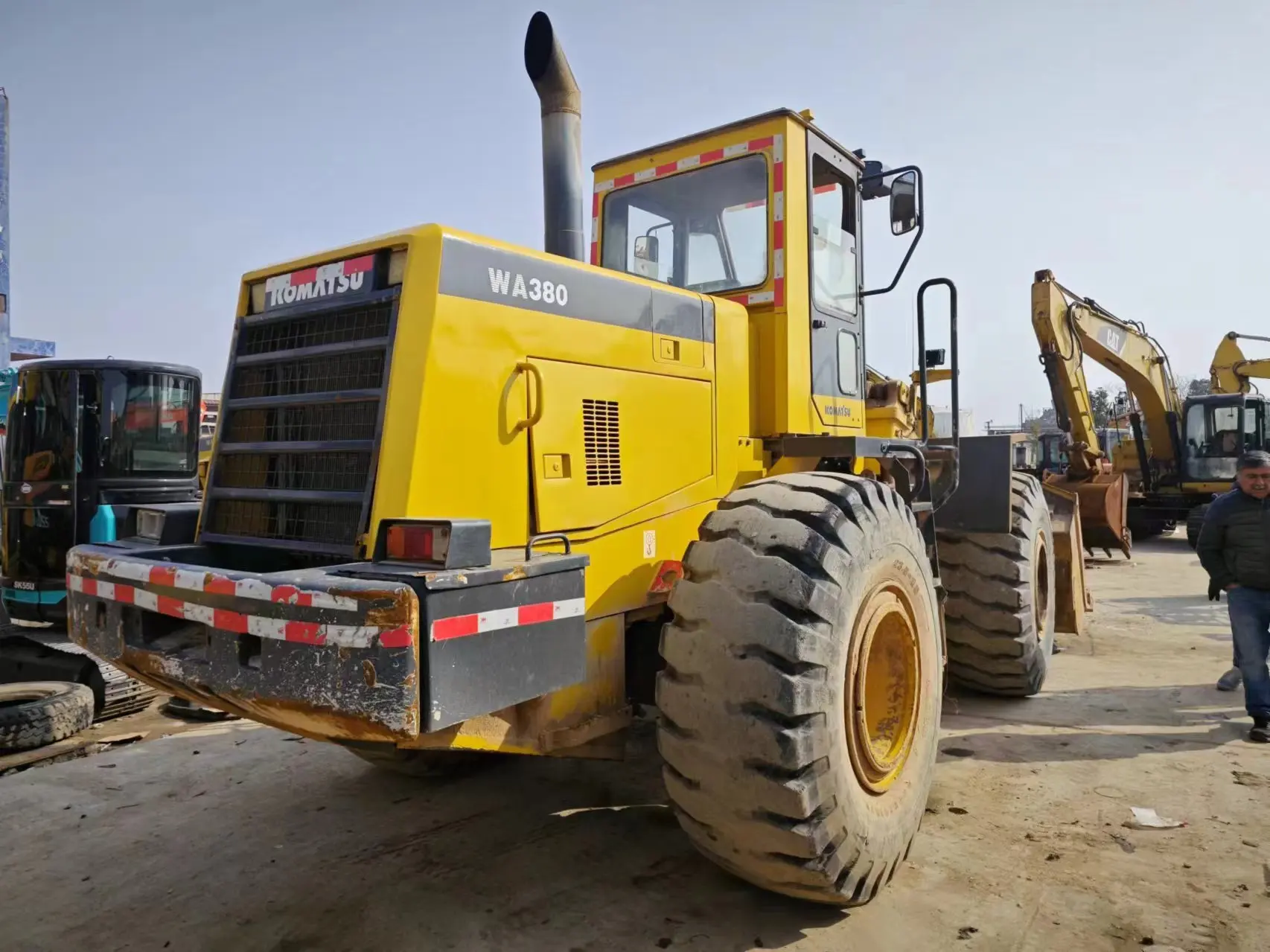 Komatsu WA380-6 Wheel Loader for Sale,Komatsu 380-6 Front Loader,Used komatsu 380 320 100 470 Loaders WA380