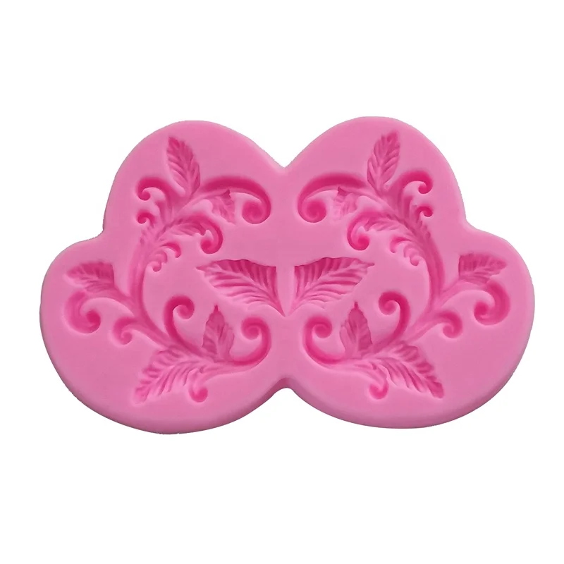 High Quality Symmetrical delicate lace Silicone Mold Cake Baking Liquid Sugar Decoration Tools