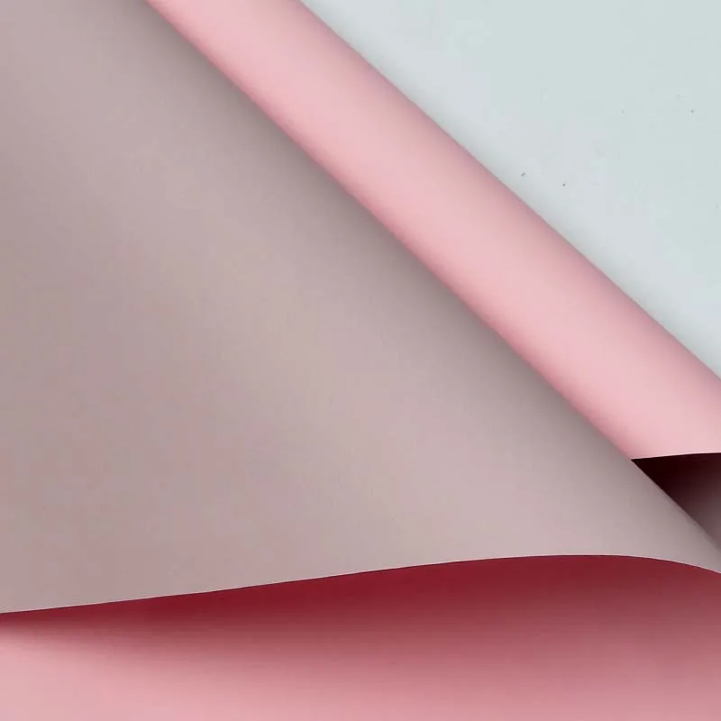 
Beauty Color Brown Wrapping Paper Roll For Flower Korean Style Flower Wrapping Paper 