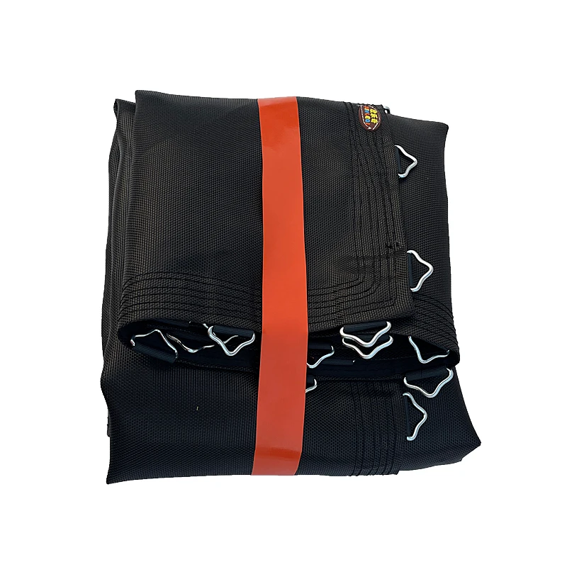 Custom Professional Gymnastic Trampoline Bed Jumping Fabric Jumping Canvas Jumping Mesh Trampoline Mat