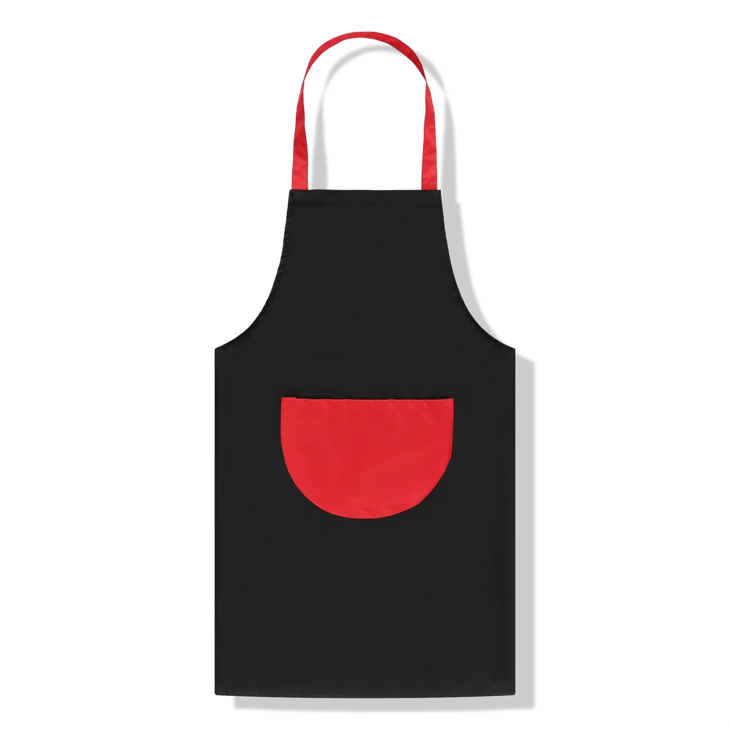 Waterproof apron set kitchen supermarket promotional uniform peach waterproof apron