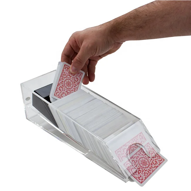 8 Deck High Quality Acrylic playing cards Dealer Shoe