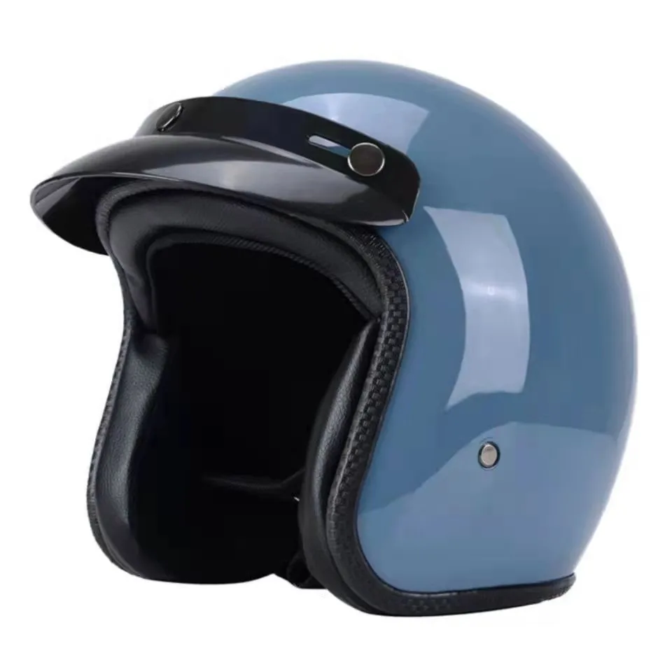 SUBO Custom COLOR and LOGO Electric scooter autobike Casco helmet DOT ECE Approval 3/4 Face motorcycle open face helmet