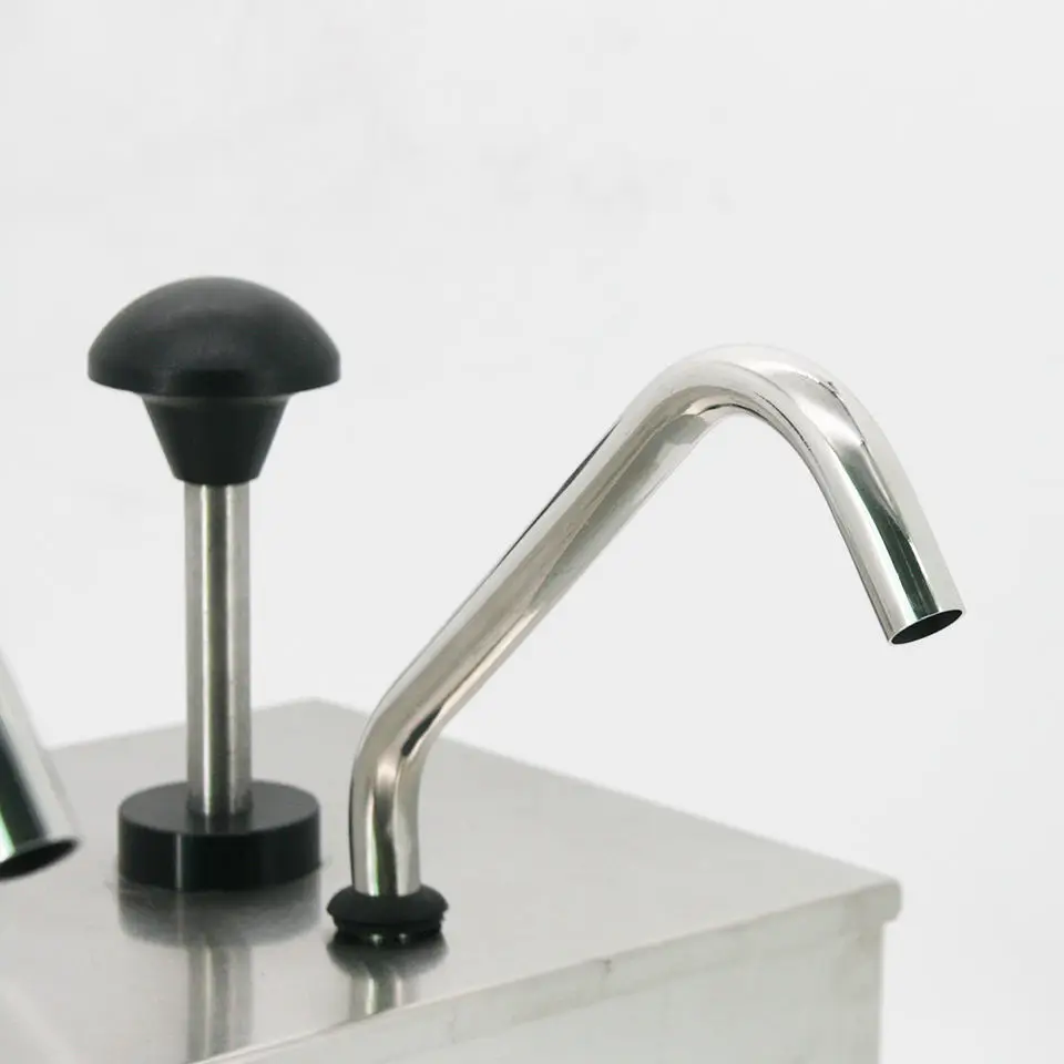 Restaurant/Hotel Stainless steel kitchen equipment ketchup dispenser pump sauce condiment dispenser