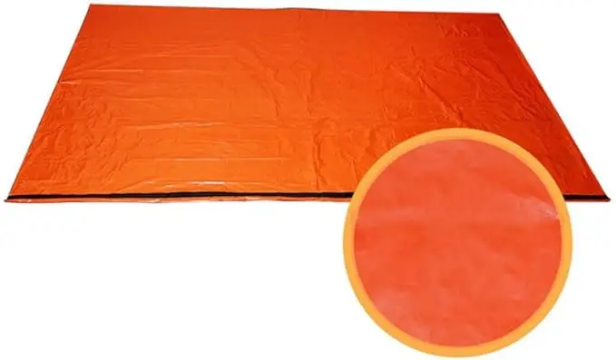 Emergency Tent with Rope Ultralight Rescue Tent Emergency Tube Tent, Use as Survival Tent, Emergency Shelter