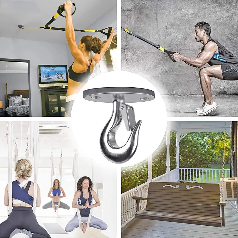 Factory Price yoga aerial swing wall mounted anchor for resistance band for Body Weight Strength Training Ceiling Mount Bracket