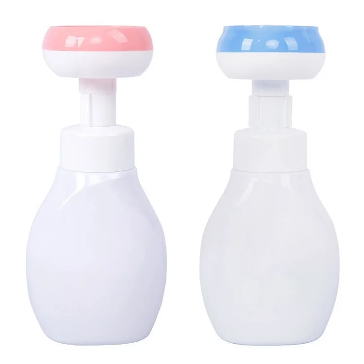 Handwash Foam Pump Bottle Flower Shape Soap Dispenser Pump Bottle Flower Stamp Hand Soap