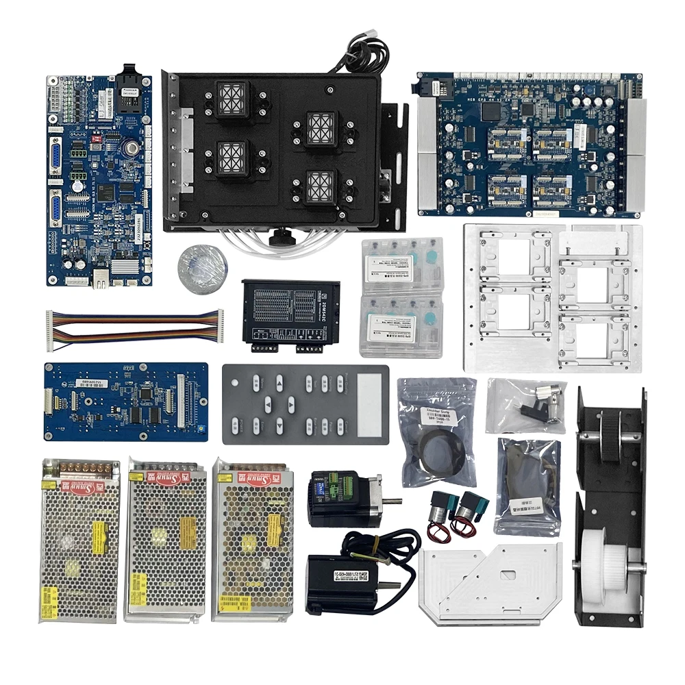 Hoson i1600 i3200 conversion whole kit 4-heads printer upgrade kit convert sublimation dx5 printhead printers