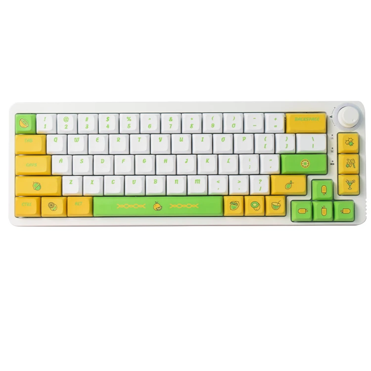 AFLION заказной Tampas Chave 104 цветной арабский круглый мультфильм Sa Oem Xda Pbt Keyboard Key