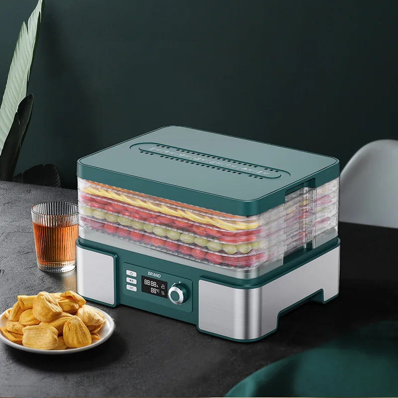 Multi function Home 5 Layer AS Trays Fruit Drying Machine 400W Food Dehydrator 5-9Trays Faster Drying for Beef Jerky Meat