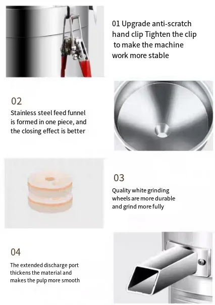 Corn Paste Sesame Rice Pulp Peanut Nut Paste Glue Mill Is a Vertical Butter Blueberry Jam Peanut Paste Glue Mill