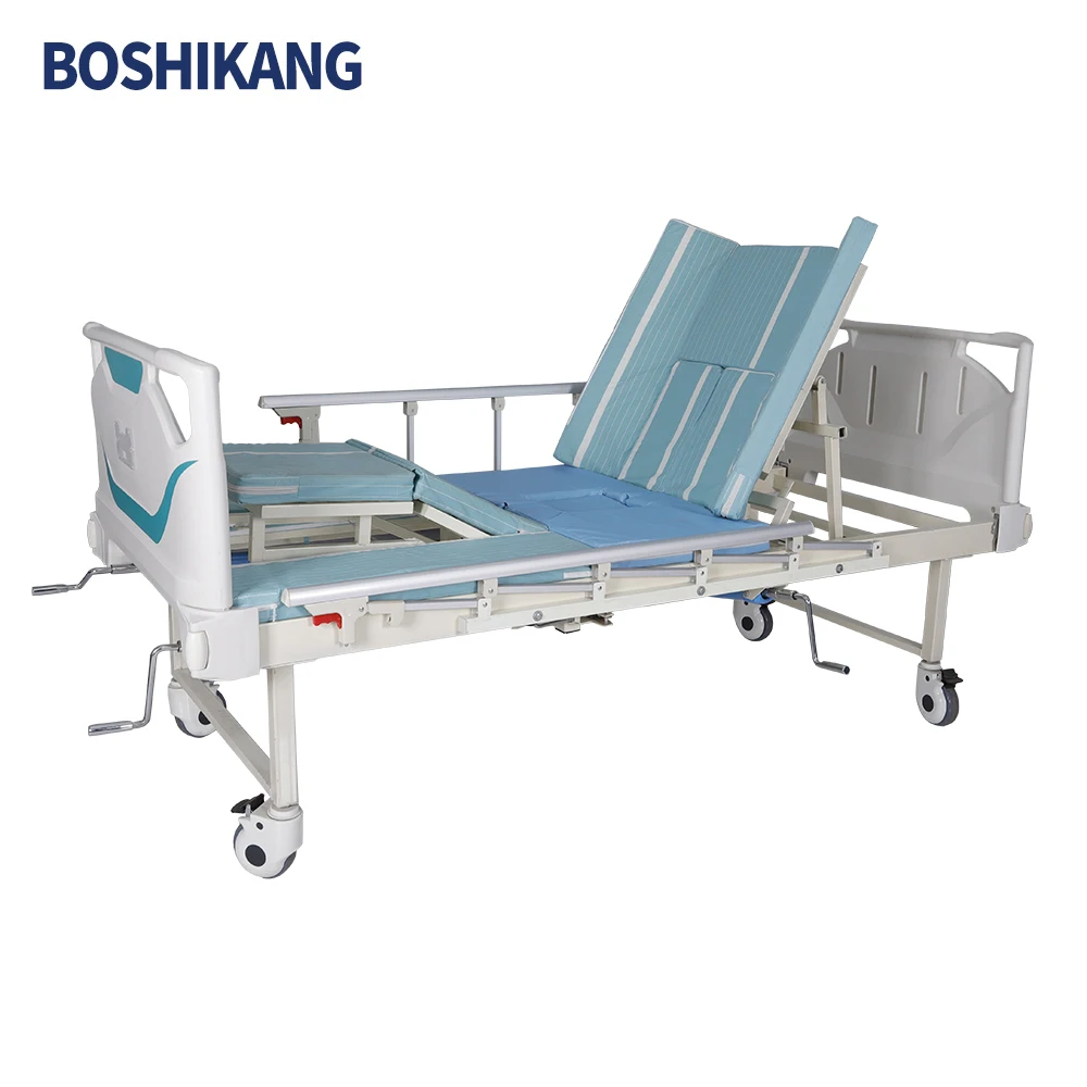 High Quality patient bed with attach chair second hand medical bed free used hospital beds