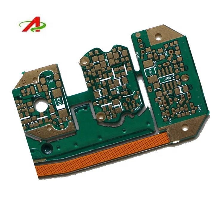 Precision rigid-flex pcb, high frequency pcb, metal detector pcb circuit board