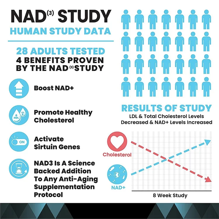 Supplements NAD3 NAD+ Booster Value Size 120 Capsules
