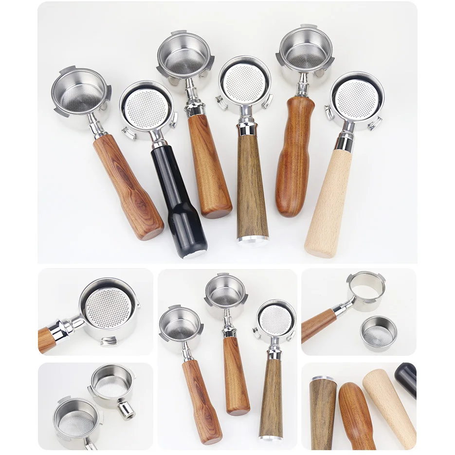 Без внутренней подошвы эспрессо mibru Delonghi снизу кофе чая кофеварка для приготовления без и носик 54 мм Breville двойной 51 портафильтр