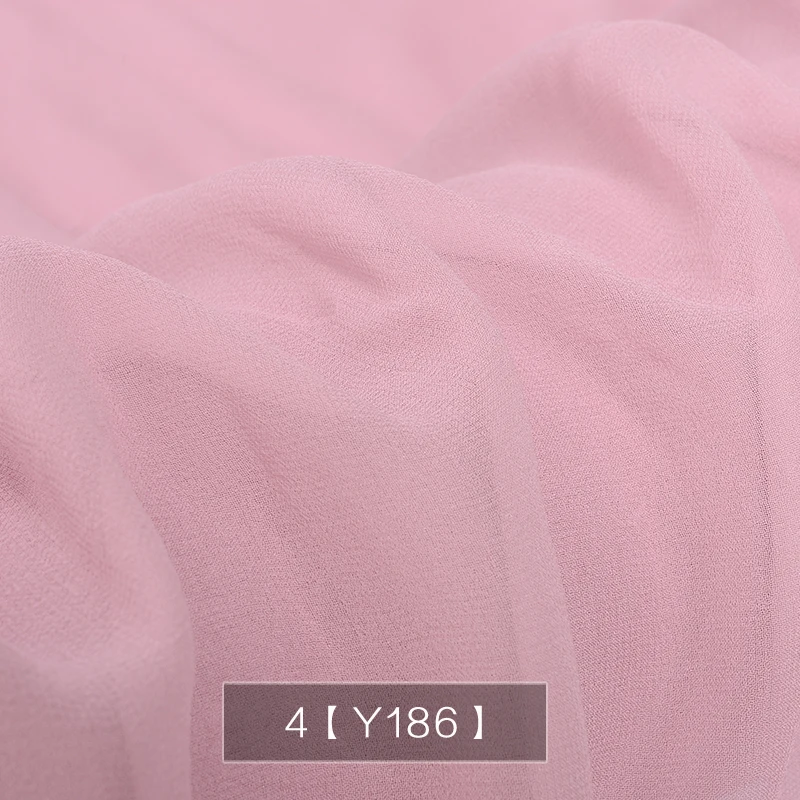 No.4  wash silk texture12 colorset   in 100% pure georgette chiffon silk fabric
