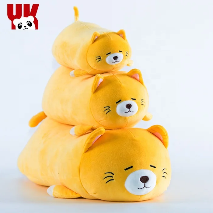 Custom Design Stuffed Soft Plush Toy Doll Cat Stuffed Animal Plush Toy Hugging Pillow For Claw Machine