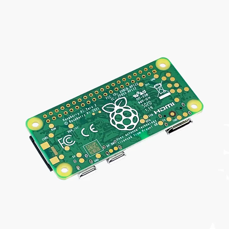 Raspberry Pi Zero 2 Вт макетная плата с 1 ГГц 64-разрядным четырёхъядерным Cortex-A53 процессор 512 Мб SDRAM (синхронное динамическое ОЗУ BT 4,2