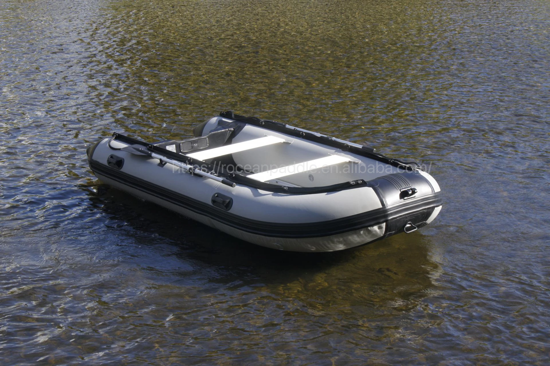 Folding Foldable Plywood Pvc Hypalon Aluminum Floor Inflatable Floating Light Weight Fishing Boat