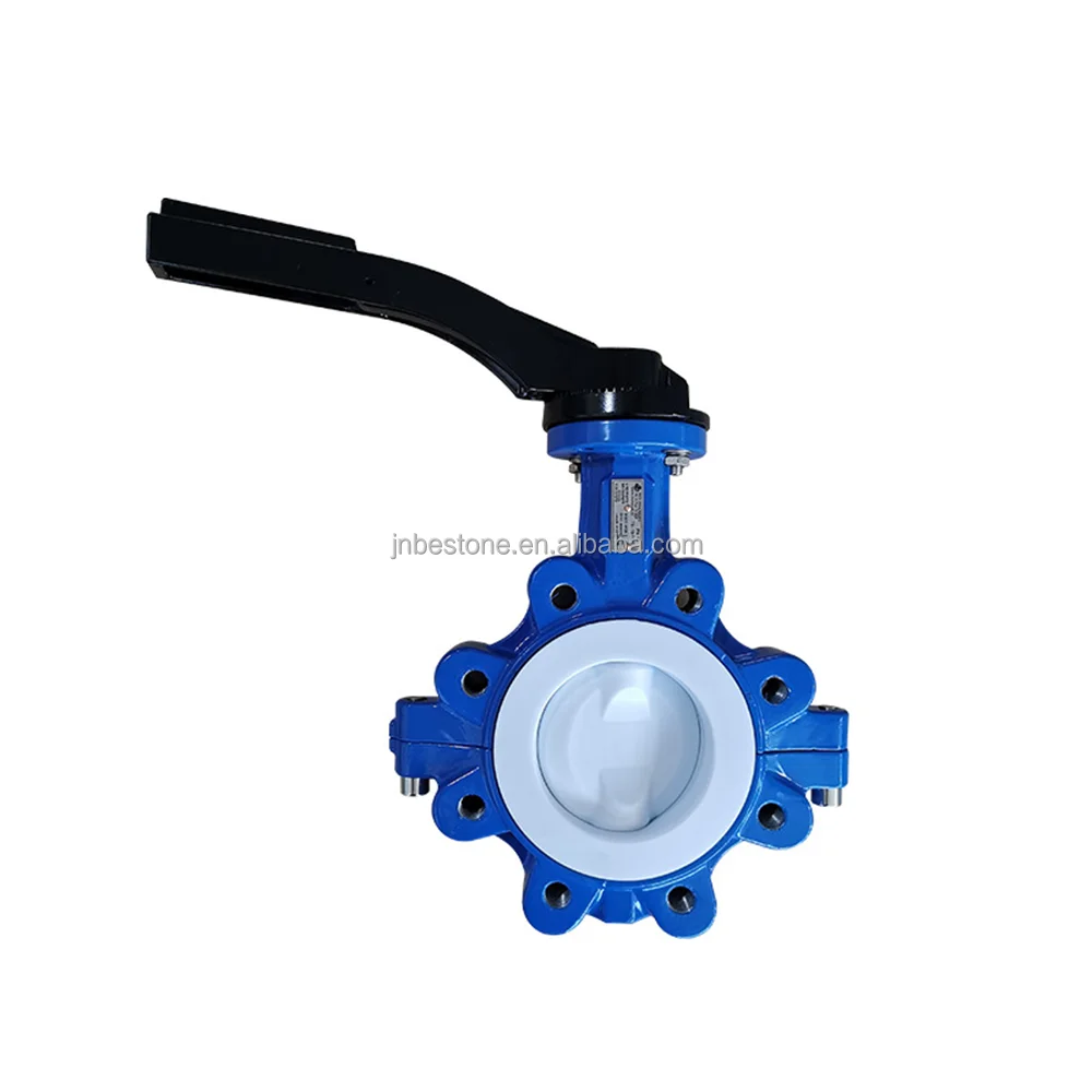 Коробка передач пластины PTFE Клапан-Бабочка PN10/PN16 WCB