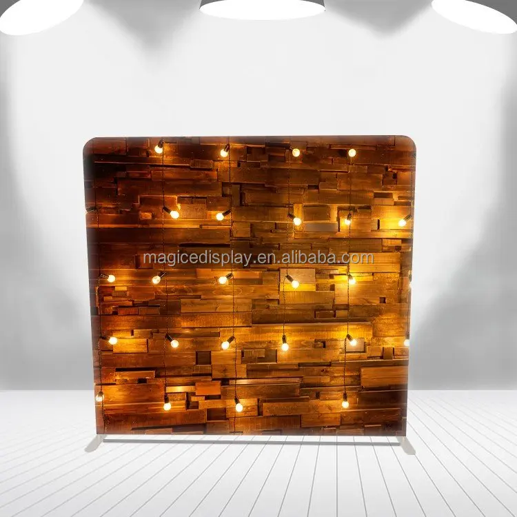 Hot Sales Trade Show Booth Display New Custom High Quality Aluminum Frame SEG Tension Fabric LED Light Box