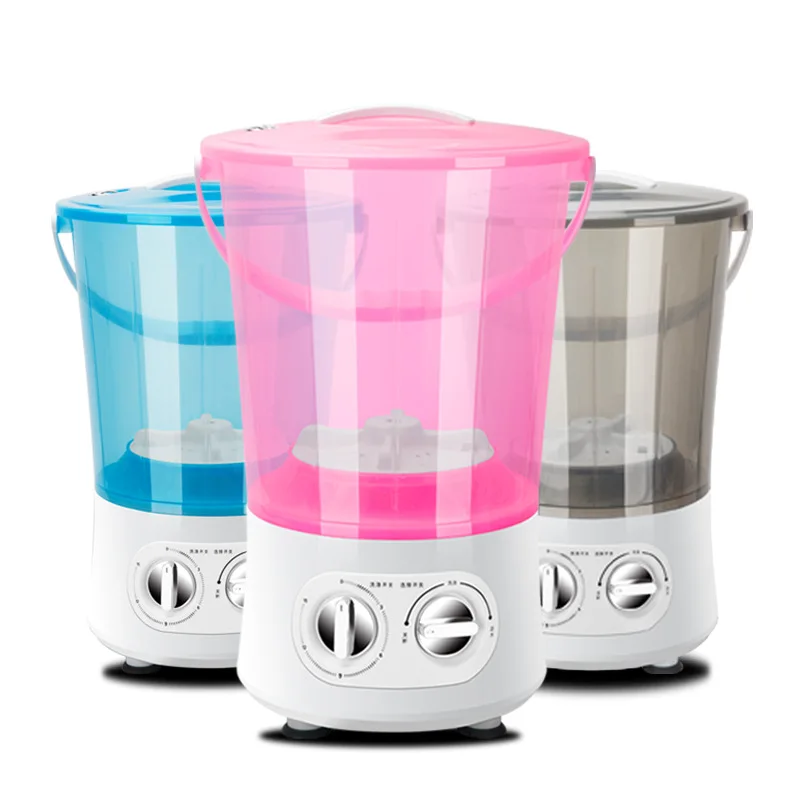 Мини Портативный полуавтоматический Топ загрузки многофункциональный красочный Горячий прозрачный Ванна овощи стиральная машина/фрукты стиральная машина