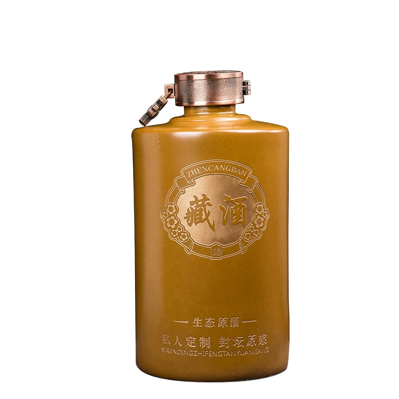 
Jingdezhen Wine Jar Ceramic Home Sealed Cellared 1/3/5/10/20/30/50 Kg Empty Wine Bottles 