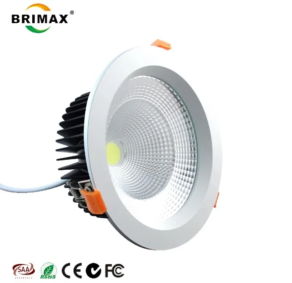 Die-casting Aluminum 12W 18W 25W 30W 40W AC COB Driverless LED Ceiling Light