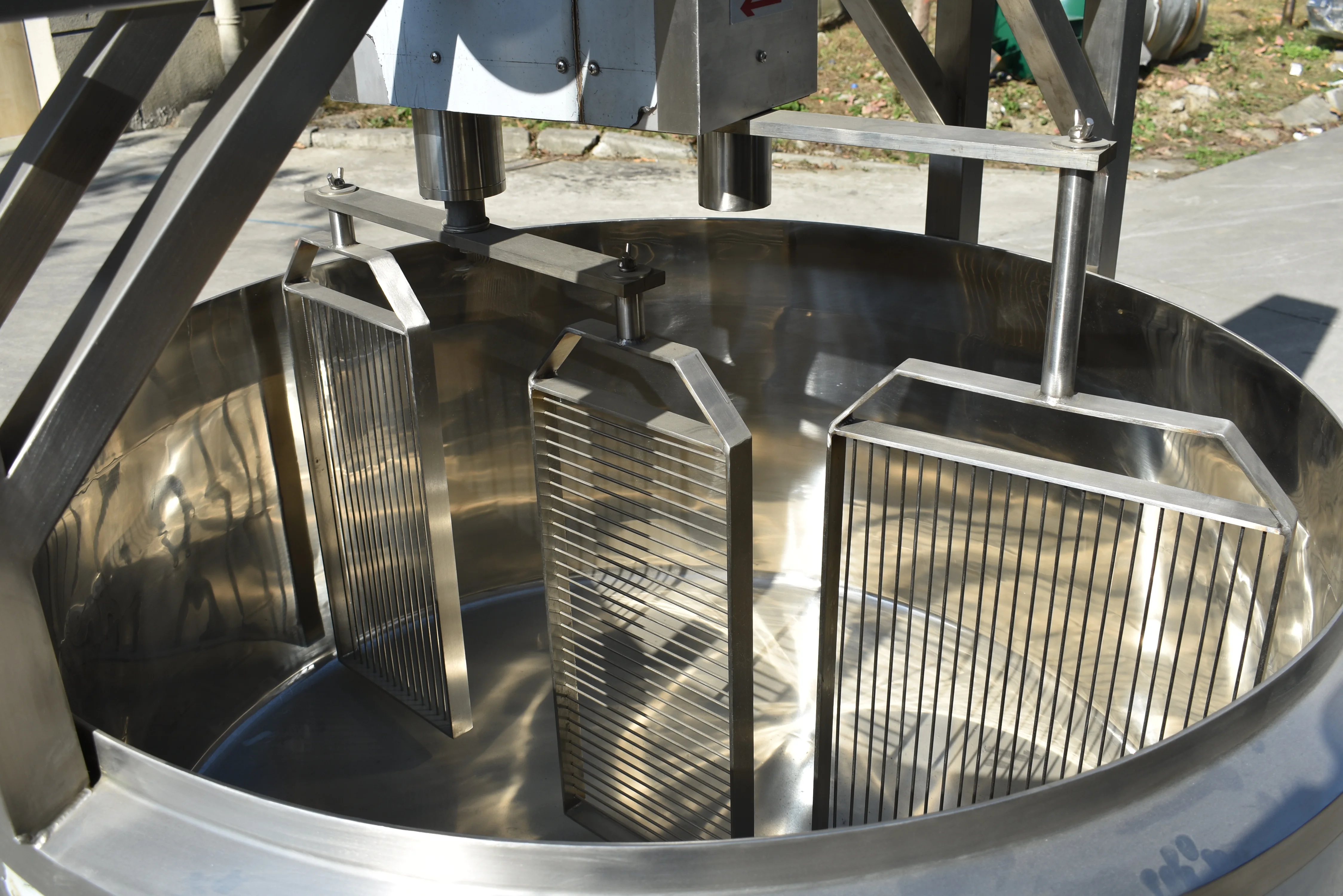 Food Sanitary! Cheese Vat/Chedder Cheese Processing Line/Cheese Machine