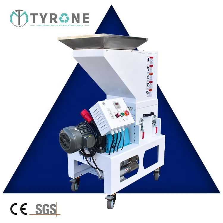 Slow Speed Crushing Machines for Waste Scrap Plastic Recycling with Pineapple Knife