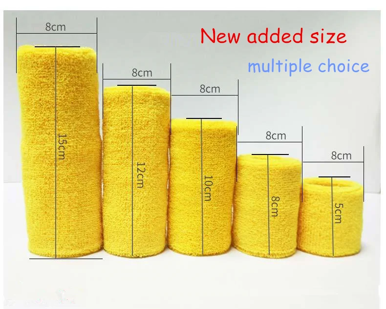  Factory price soft comfortable tennis breathable carpal tunnel guard towel sweatband wrist