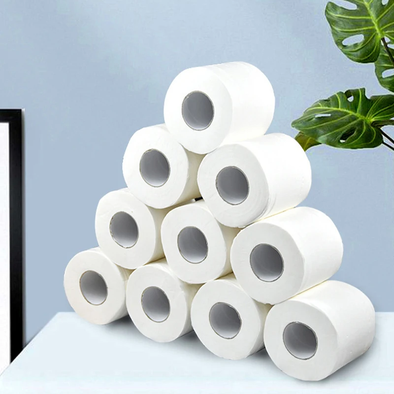 Wholesale cheap LOGO printed pape ultra soft virgin wood pulp toilet paper