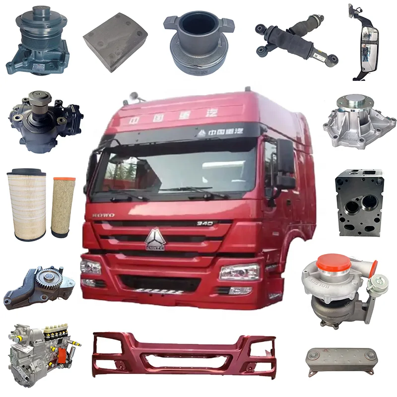 Sale Sinotruk Truck All Spare Parts Sinotruk HOWO Shacman HW76 Dump Truck Spare Parts Body Cabin Parts Front Bumper WG1642241021