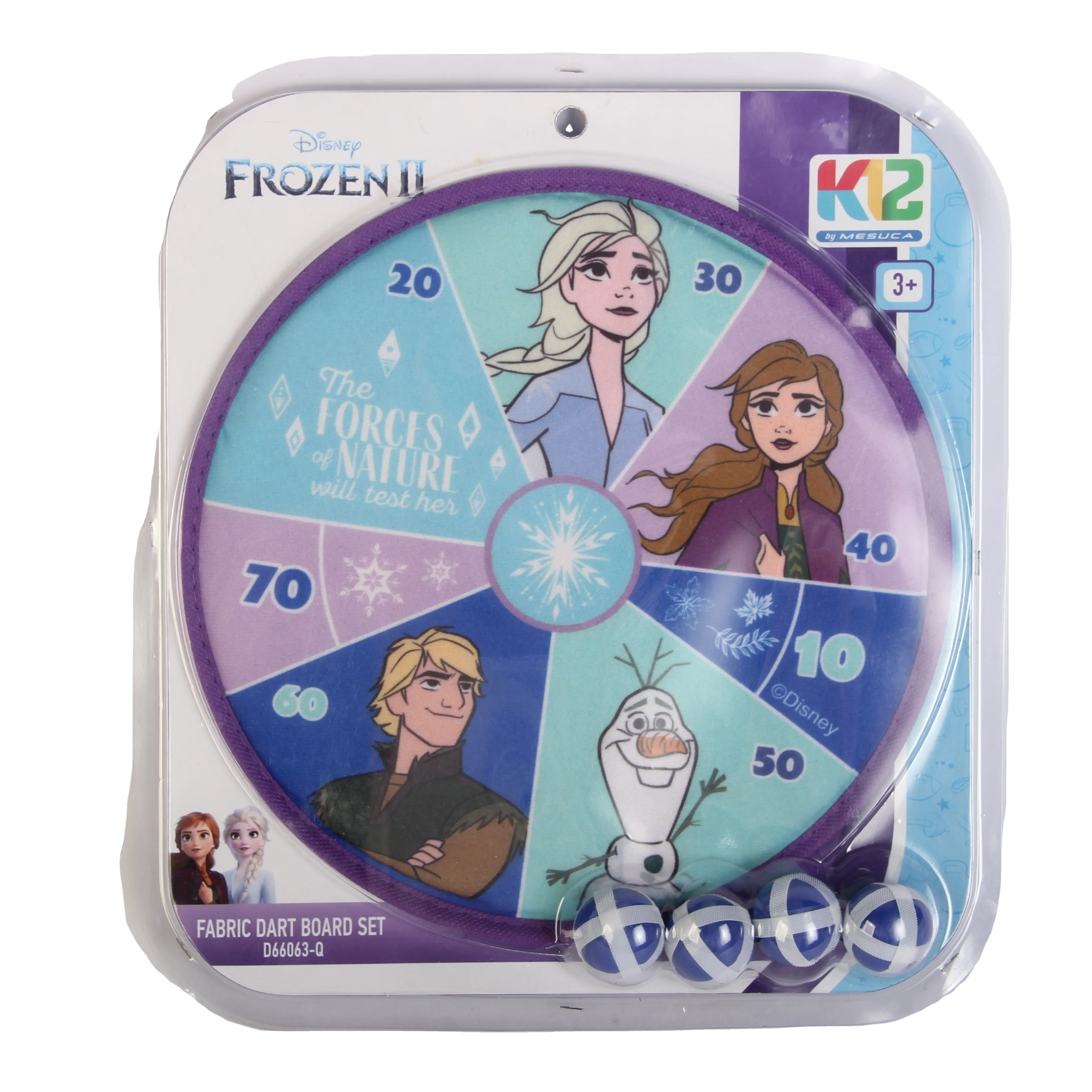 
Disney Frozen Non Woven Fabrics Dartboard with 4 Balls Sport Dartboard Game For Kids 