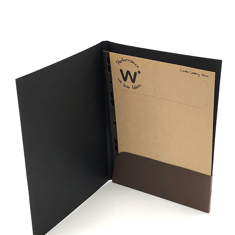 Low MOQ Custom Standard A4 Folders Design Printing Folder Design For Art Paper