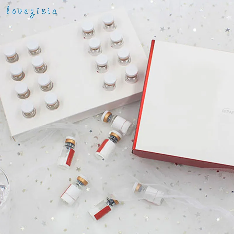 Composite oligopeptide repair freeze-dried powder kit to reduce acne marks after microneedle repair OEM private customized LOGO