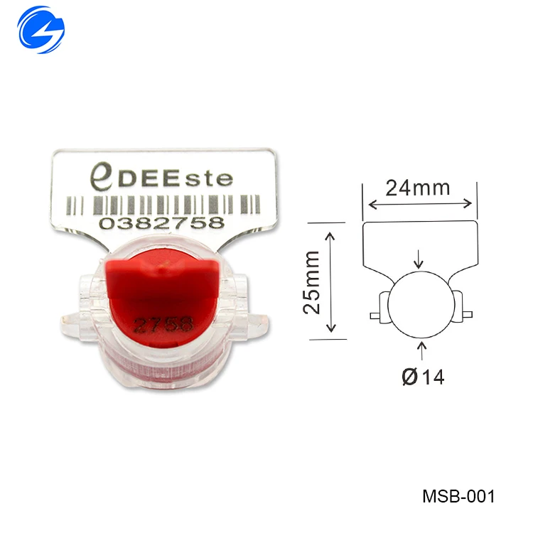 Best sale plastic twist high security container water electric meter seal press security seal meter seal