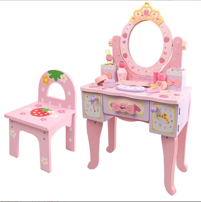 Baby Usa Toy Doll House Wooden Toys Montessori Kids