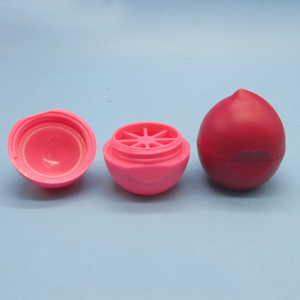 
5g Egg Shape Plastic Lip Balm Tube Container For Cosmetics 5g Egg Shape Plastic Lip Balm Tube Container For Cosmetics