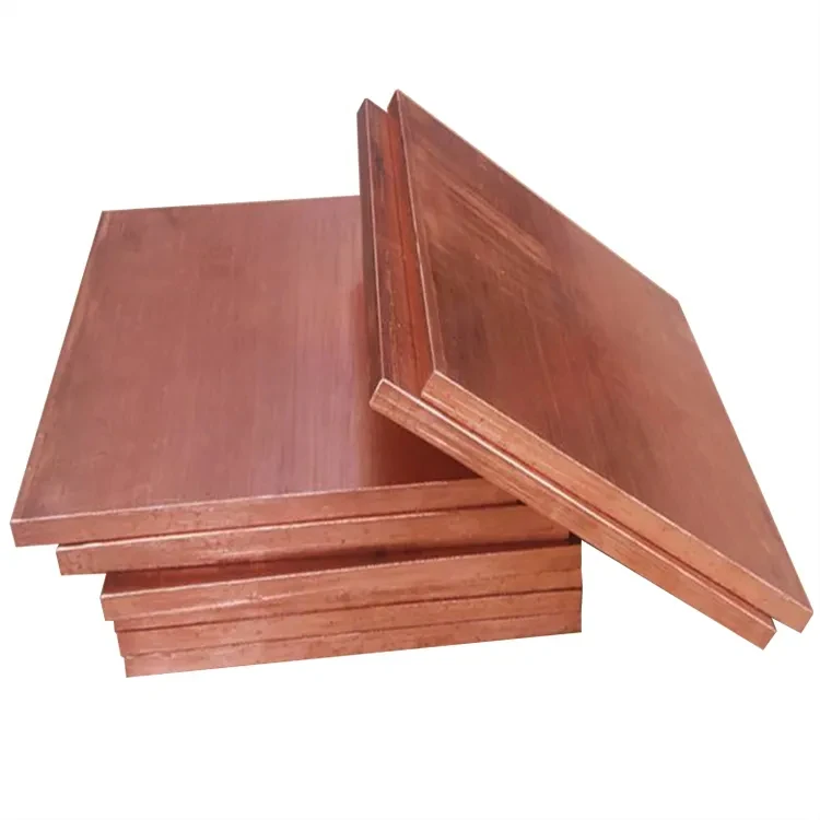 Manufacture High Quality Copper Plate Pure Copper Sheet Wholesale Price Cooper Sheet