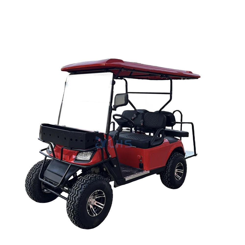 Four wheel drive electric off road golf pushcart high quality classic car golf fashion  gas golf buggy cart for sale