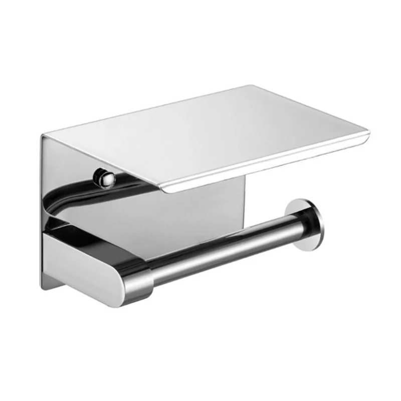 Bathroom stainless steel 304 multifunction wall toilet paper holder