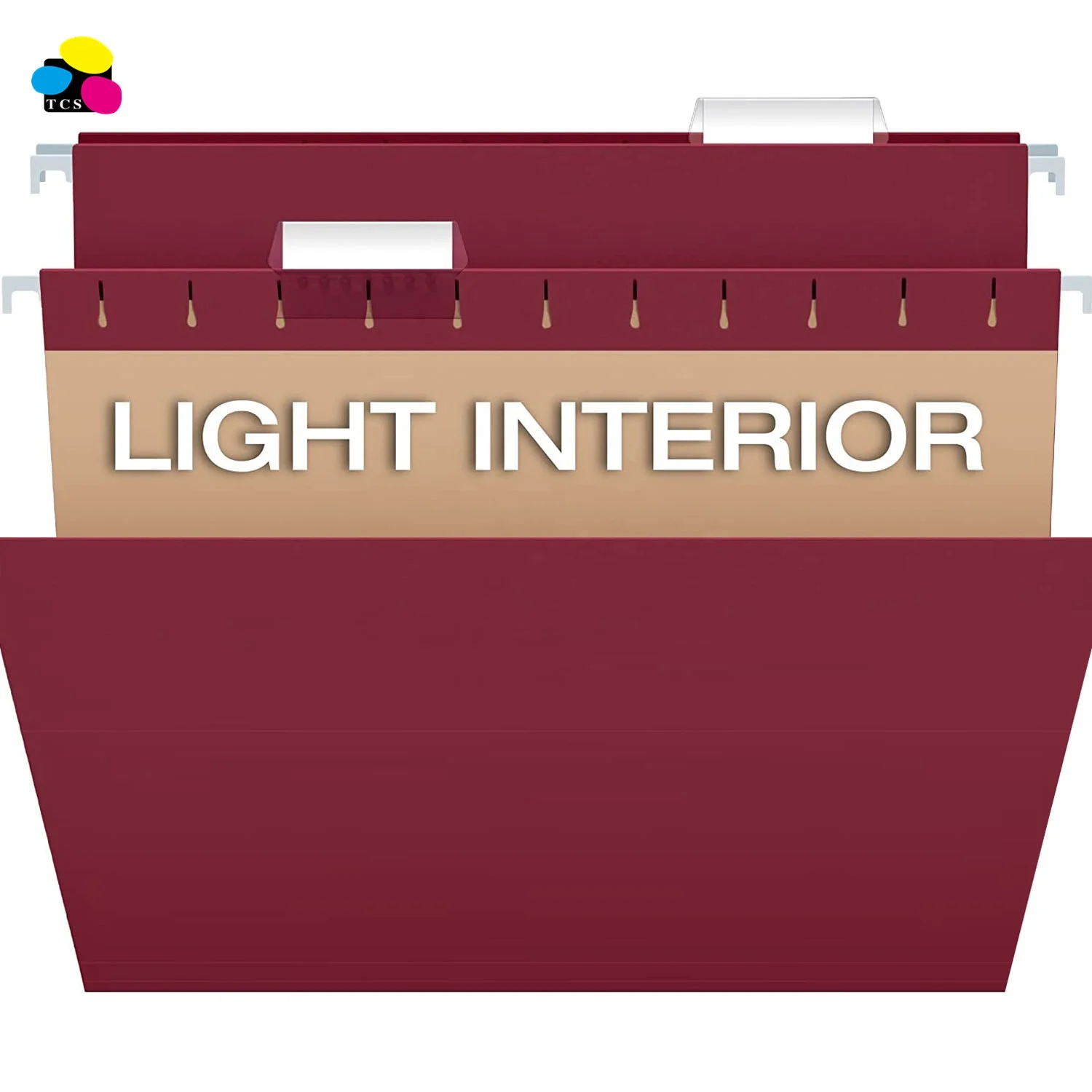 office supplies 25/BX 1/5 Cut Letter Size Recycled raft paper interiors Hanging Folders